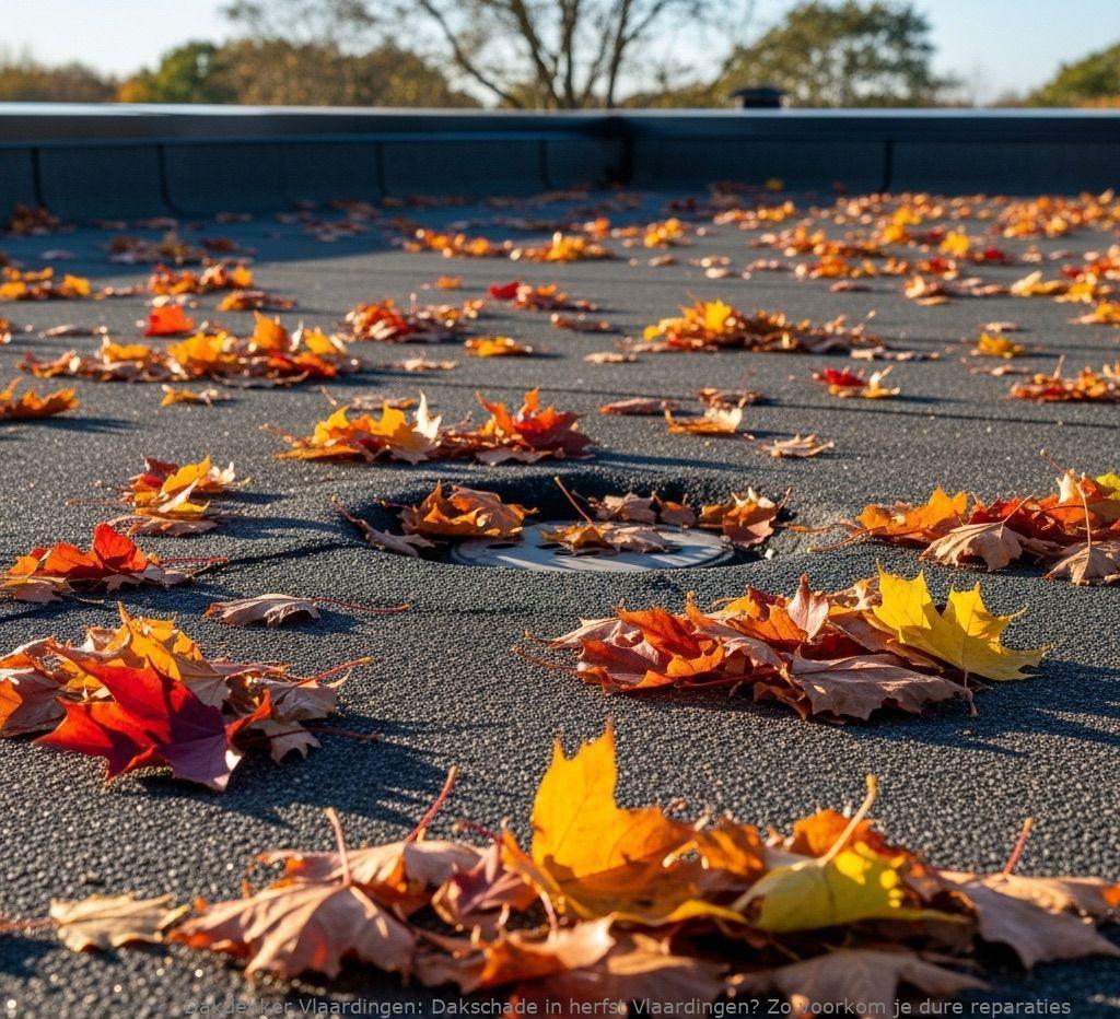 Dakschade In Herfst Vlaardingen